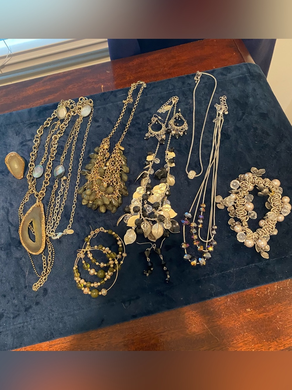 Chicos Assorted Women's Gold Fashion Necklaces and Earring Sets